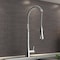 Olympia Faucets Single Handle Spring Pull-Down Kitchen Faucet, Compression Hose, Nckl, Flow Rate (GPM): 1.5 K-5010-BN - alternate 3